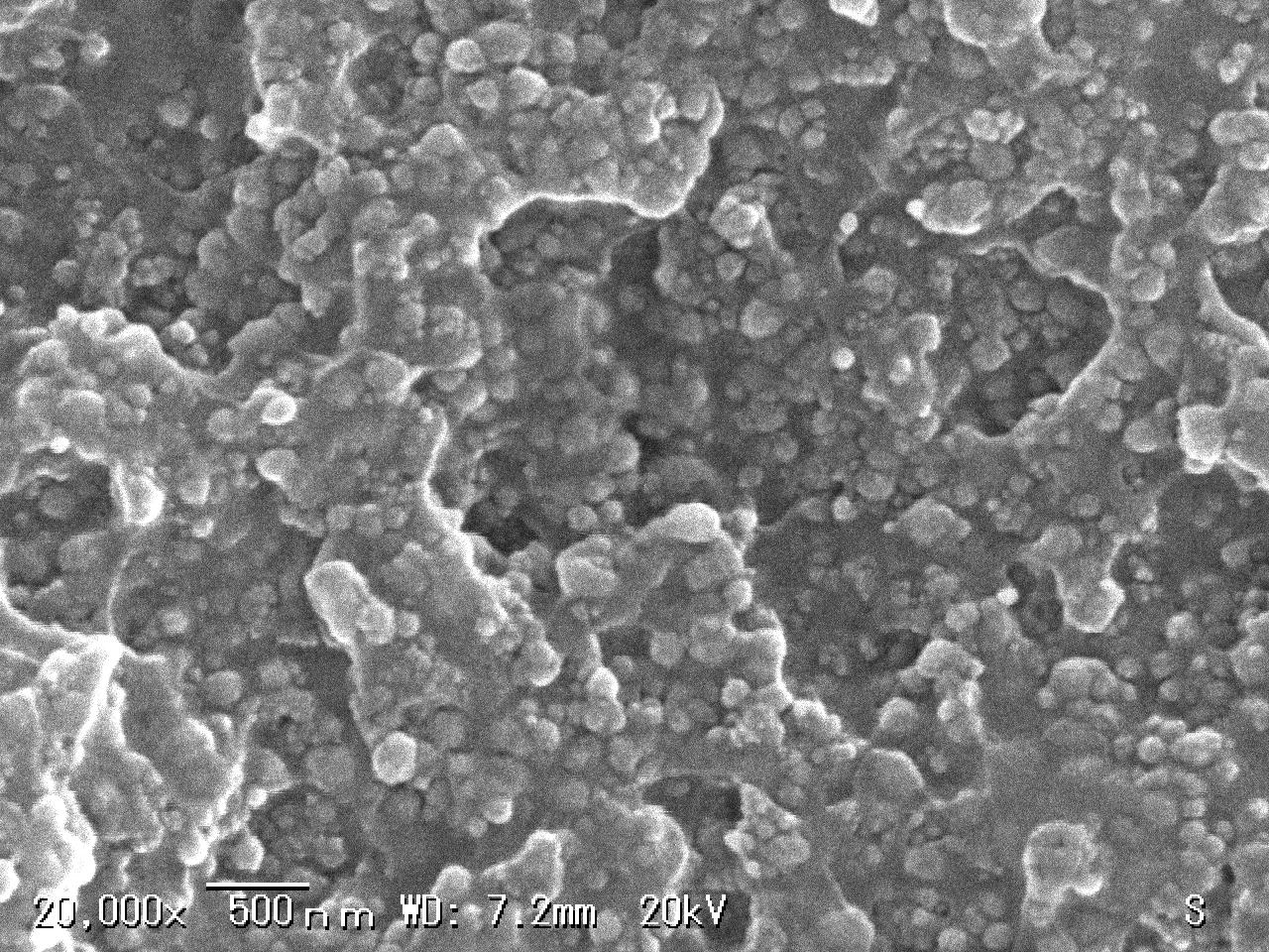 Nano silica particle-filled epoxy composite